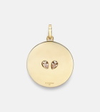 FoundRae True Love Forever A Pair 18kt gold pendant with diamonds