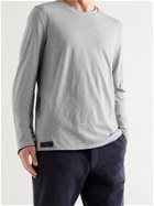 SEASE - Reversible Virgin Wool and Cotton Sweater - Blue