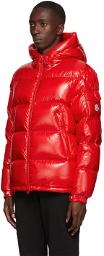 Moncler Red Down Ecrins Jacket