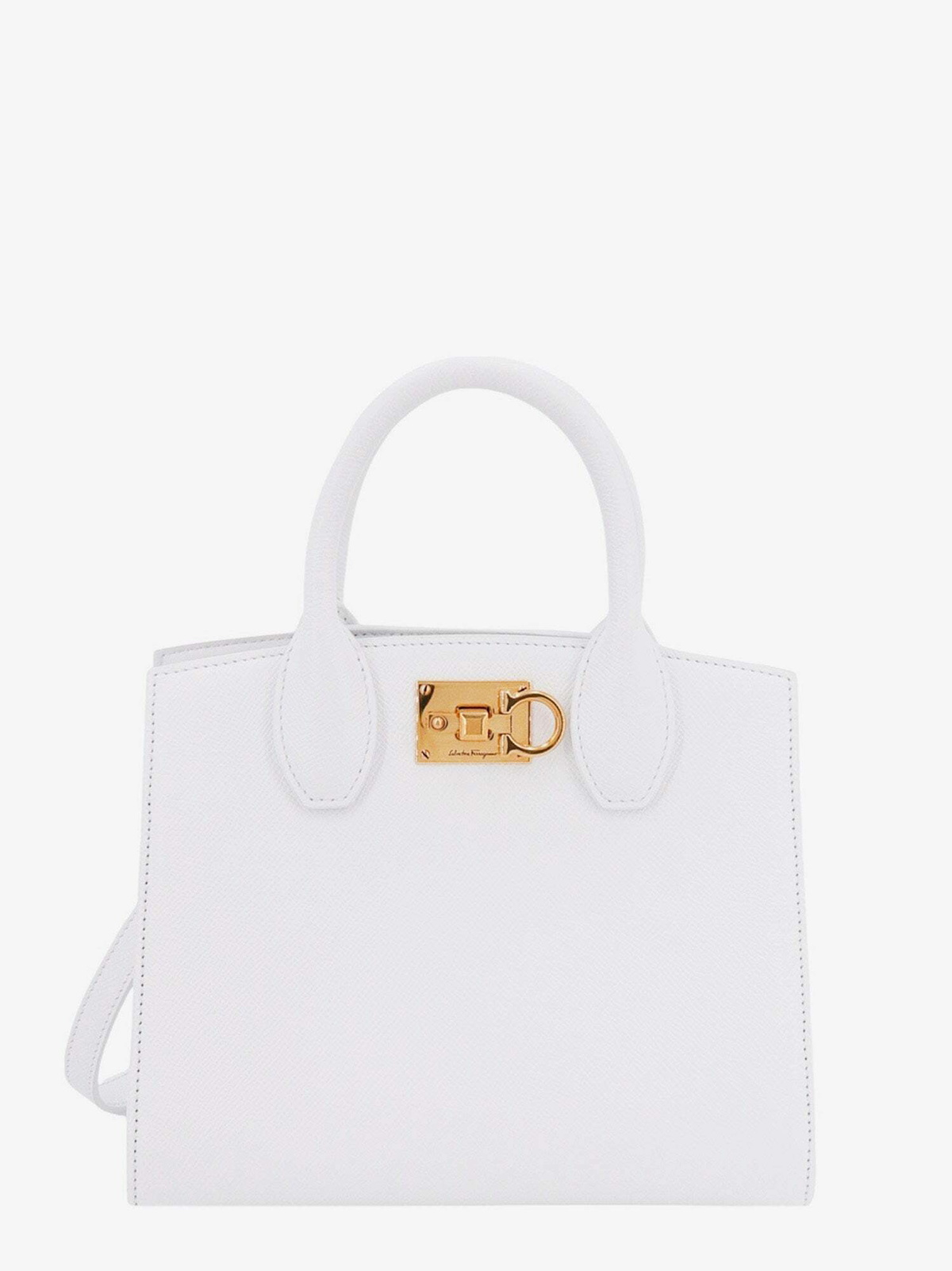 Ferragamo Studio Box White Womens Salvatore Ferragamo