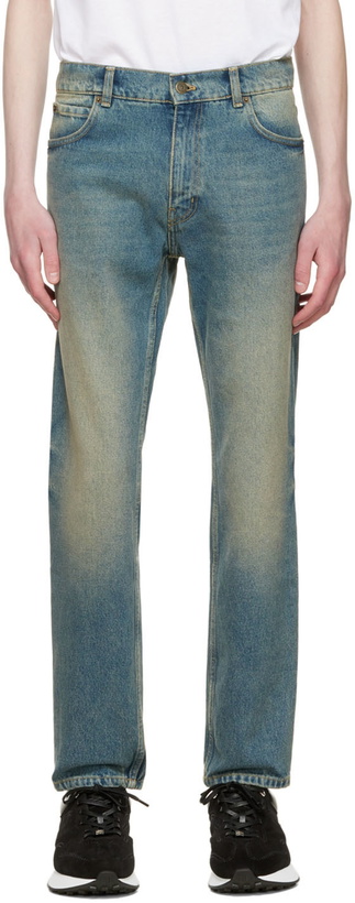 Photo: Courrèges Blue Faded Jeans