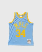 Mitchell & Ness NBA Swingman Jersey Los Angeles Lakers 2001-02 Shaquille O'Neal #34 Blue Men
