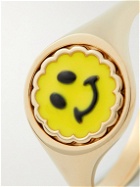 Maria Black - Karlie Happy Gold-Plated and Resin Signet Ring - Gold