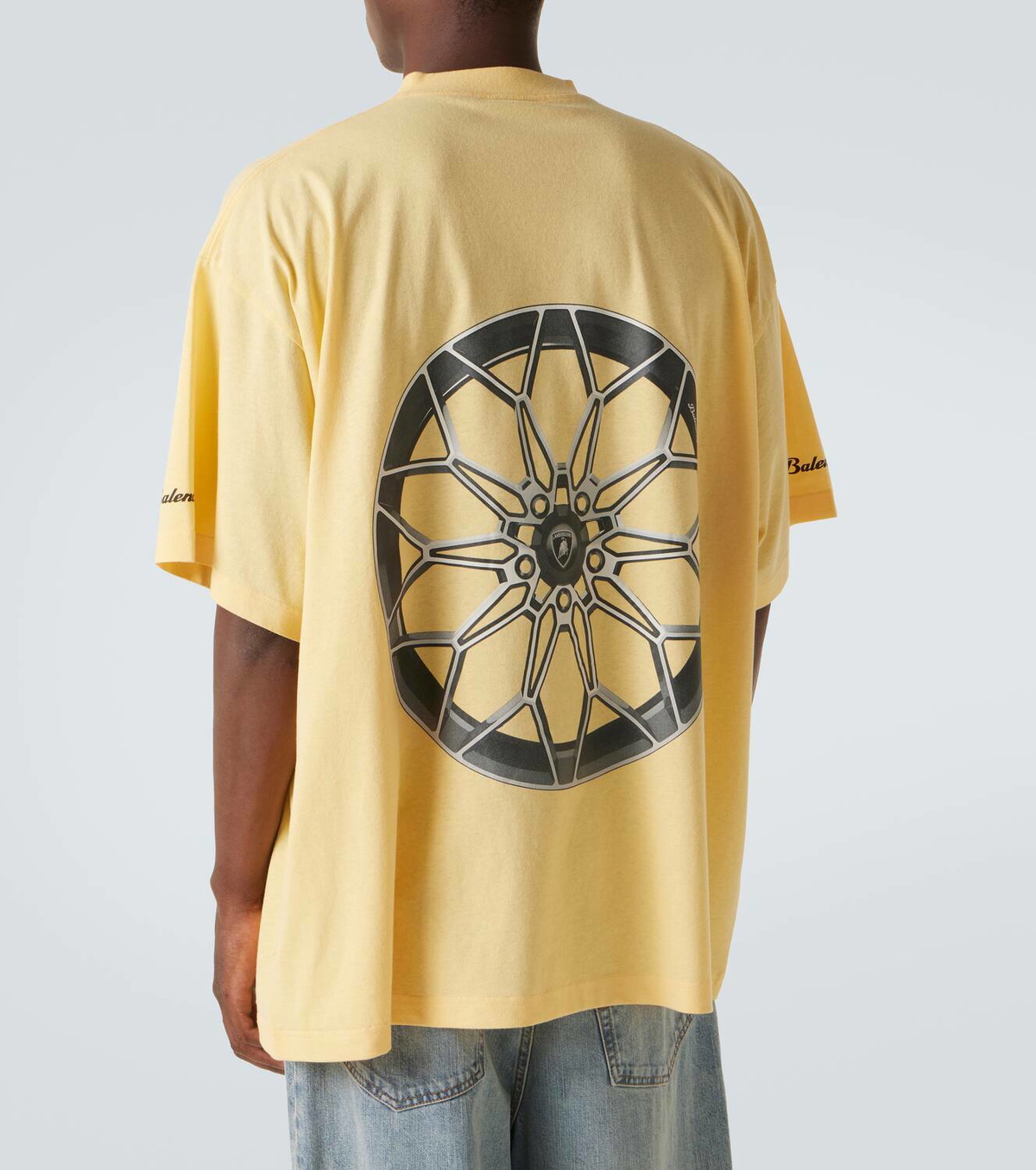 Balenciaga x Automobili Lamborghini cotton jersey T-shirt