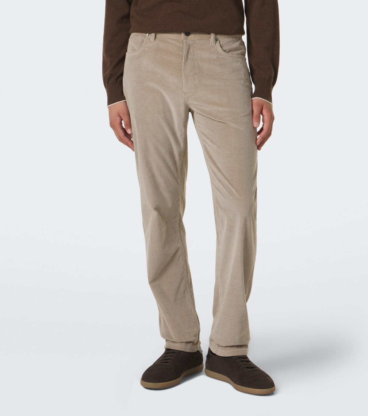 Zegna Roccia corduroy straight pants