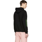 all in SSENSE Exclusive Black and Green Signal Hoodie