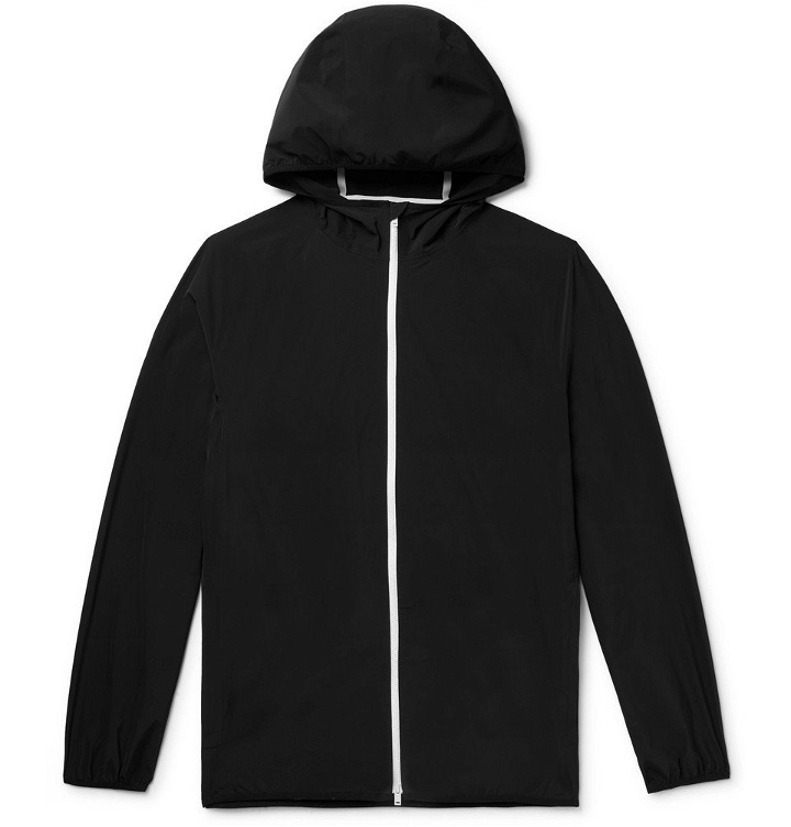 Photo: Theory - Hector Nylon-Blend Shell Hooded Jacket - Black