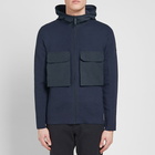 Canada Goose Men's Black Label Elgin Full Zip Knit in Navy