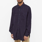 Engineered Garments Men's Work Shirt in Indigo