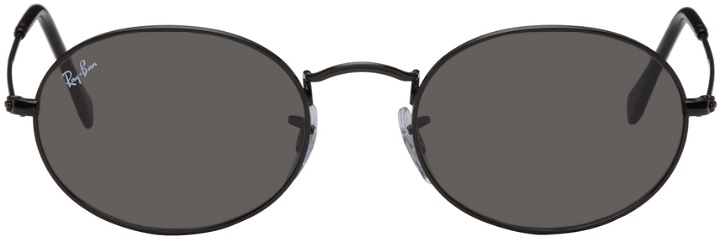 Photo: Ray-Ban Black Oval Sunglasses