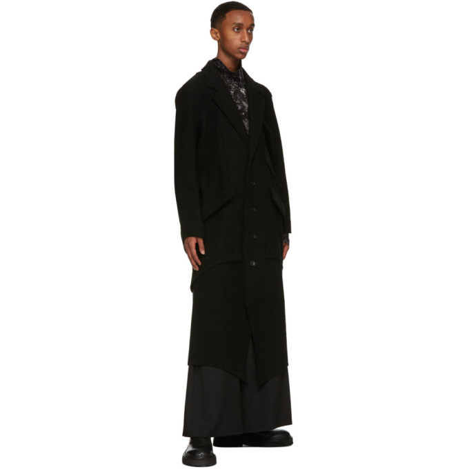 完売】 sulvam 20aw LONGCOAT SLIT BLANKET チェスターコート