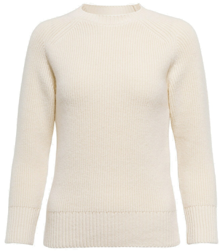 Photo: Petar Petrov Fini ribbed-knit cashmere sweater