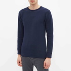 The Real McCoy's Men's Long Sleeve Military Thermal T-Shirt in Navy