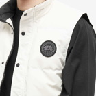 Canada Goose Men's Black Disc Garson Vest in Morthstar White