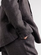 James Perse - Linen Suit Jacket - Brown