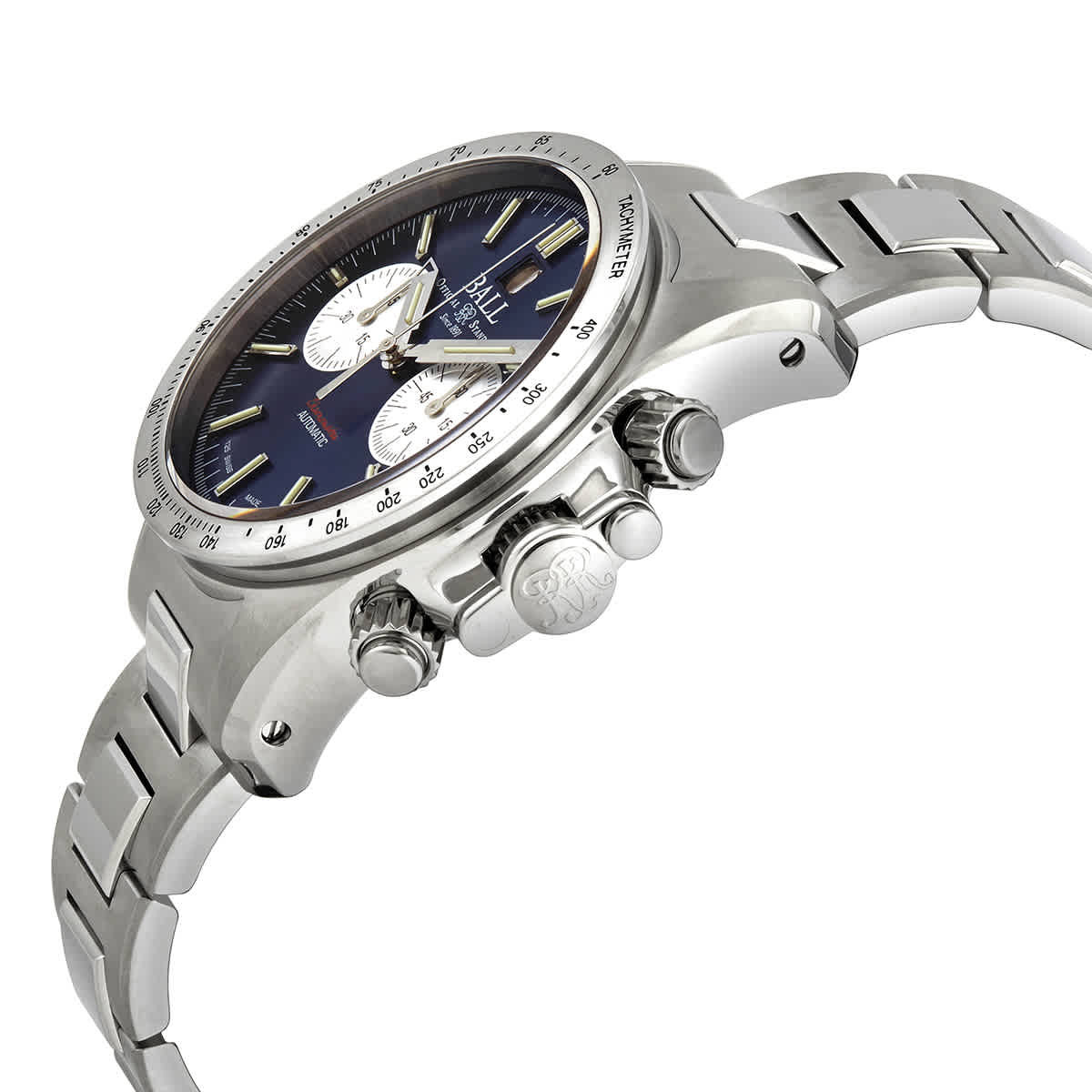 Ball Engineer Hydrocarbon Racer Chronograph Automatic Blue Dial Mens Watch CM2198C-S2CJ-BE