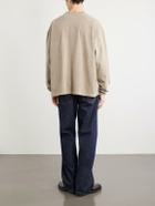 AGOLDE - Lucan Cotton-Jersey T-Shirt - Brown