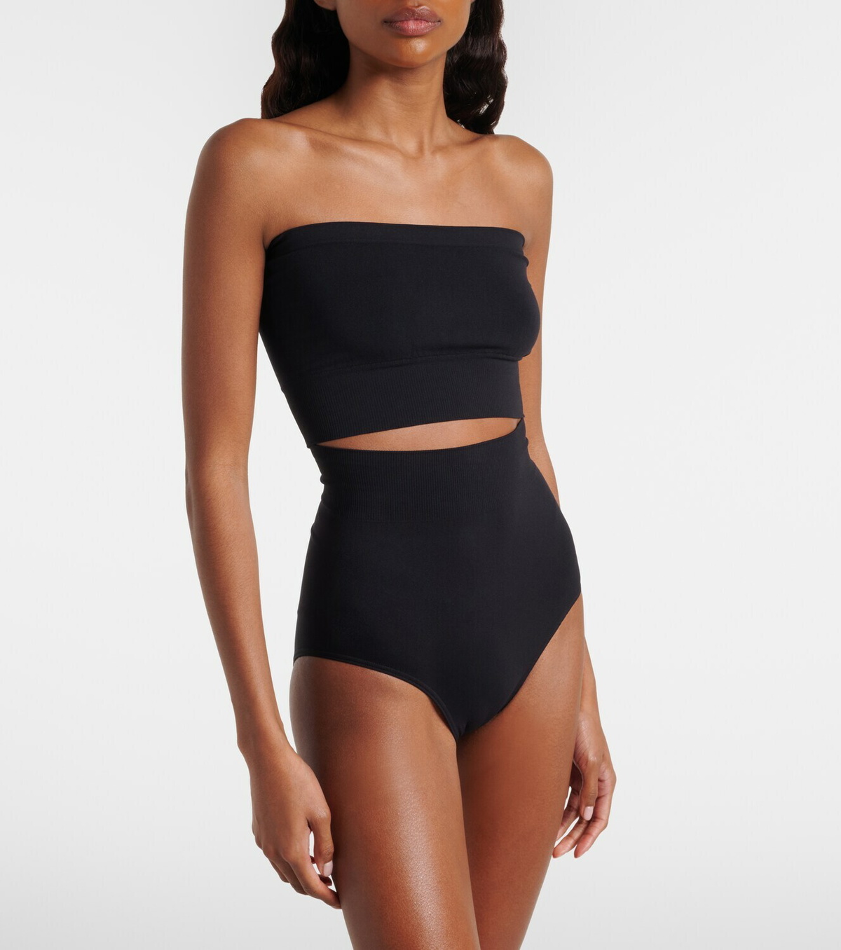Wolford Knitted high-rise shorts