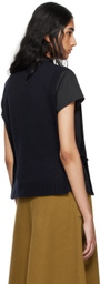 A.P.C. Navy Margot Vest