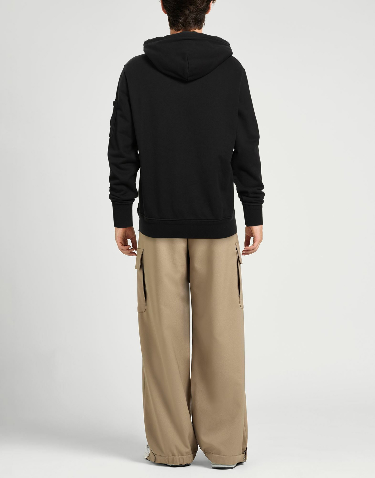 C. p. Company Mens Sweatshirt in Black