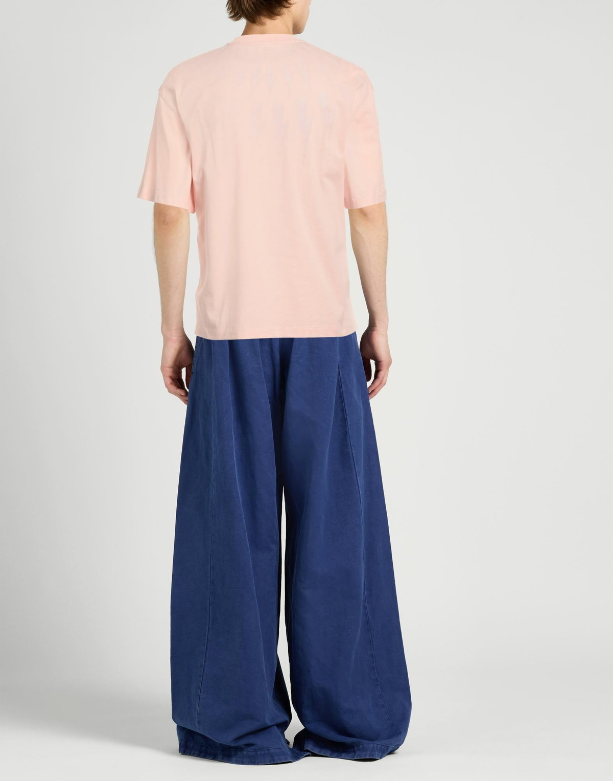 Neil Barrett Mens T-shirt Light in Pink