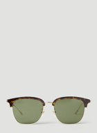 Gucci - Rectangular Tortoiseshell Sunglasses in Brown