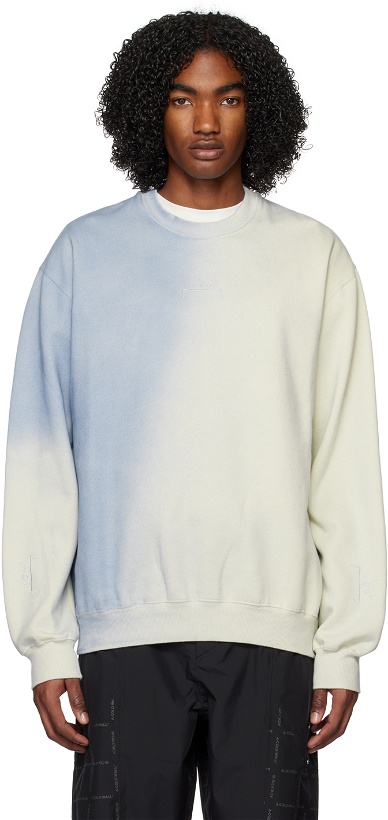 Photo: A-COLD-WALL* Blue Gradient Sweatshirt