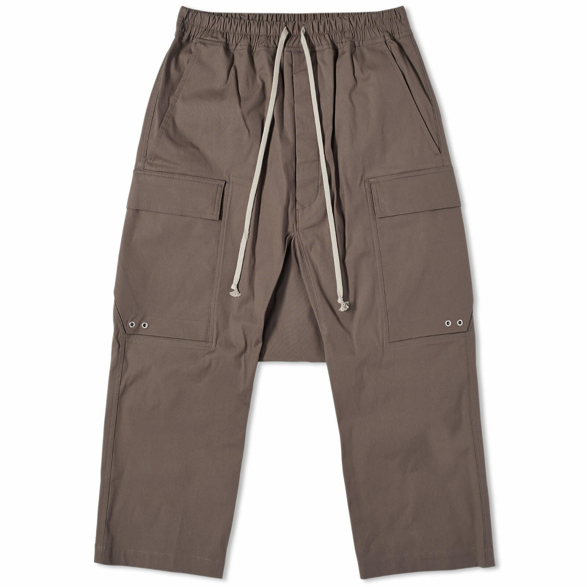 Photo: Rick Owens Men's Cargo Cropped Pant in Dust