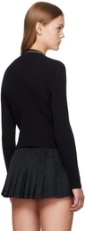 GCDS Black Bling Sweater