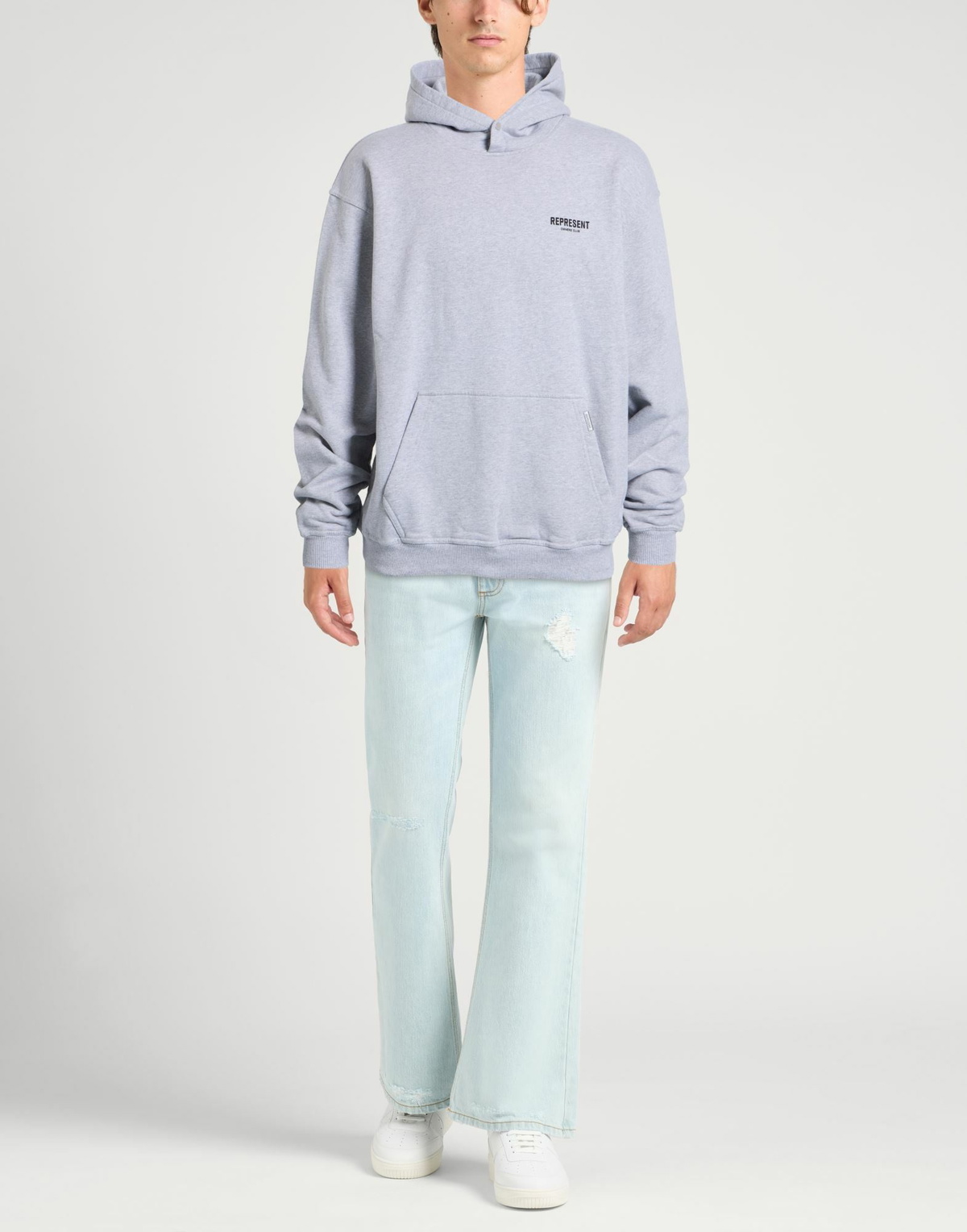 Represent Mens Sweatshirt in Grey
