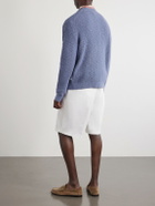 NN07 - Russell Crew 60028 Cotton Sweater - Blue