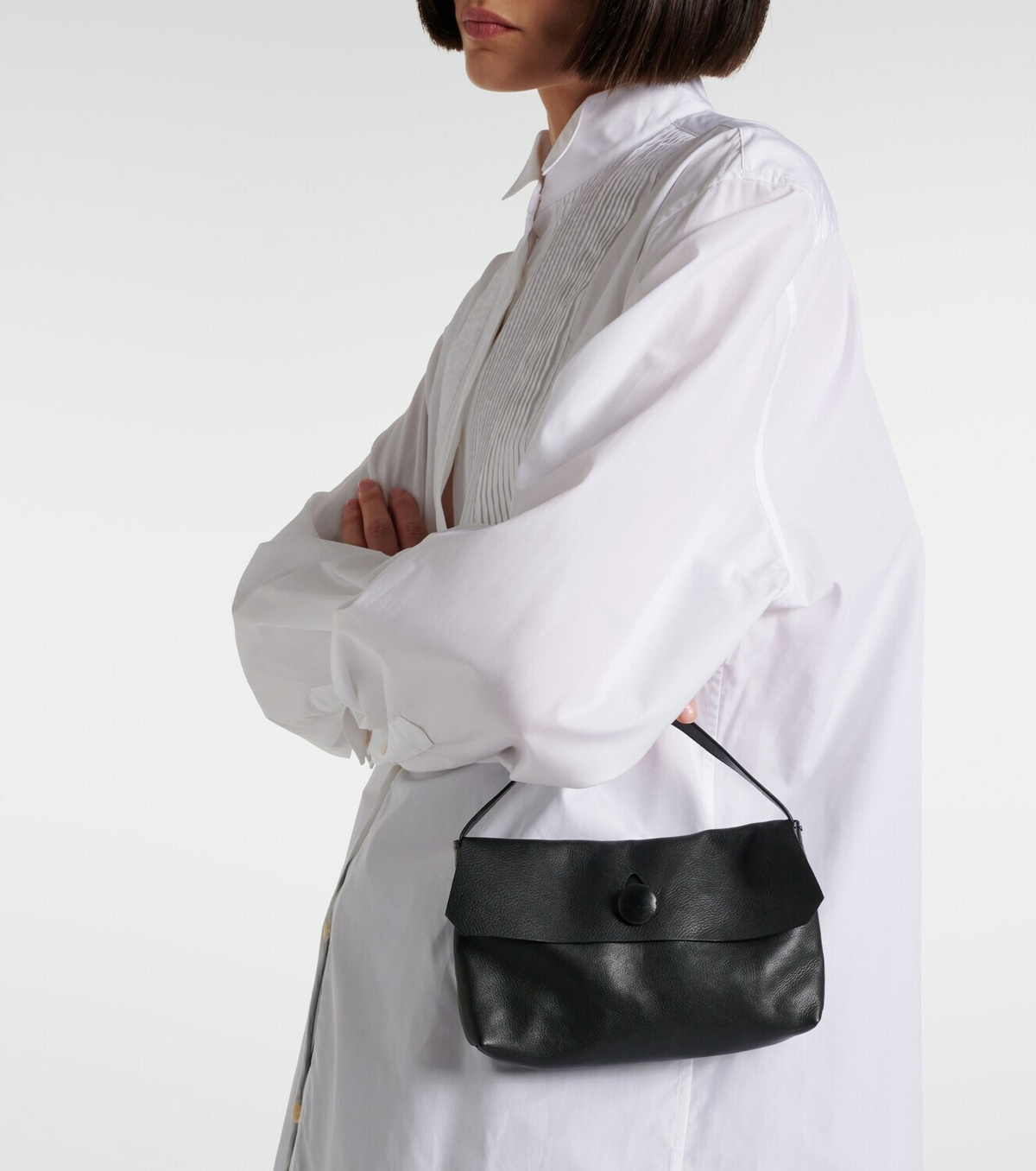 The Row Sally leather tote bag The Row