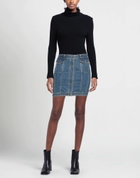 Moschino Womens Denim skirt in Blue