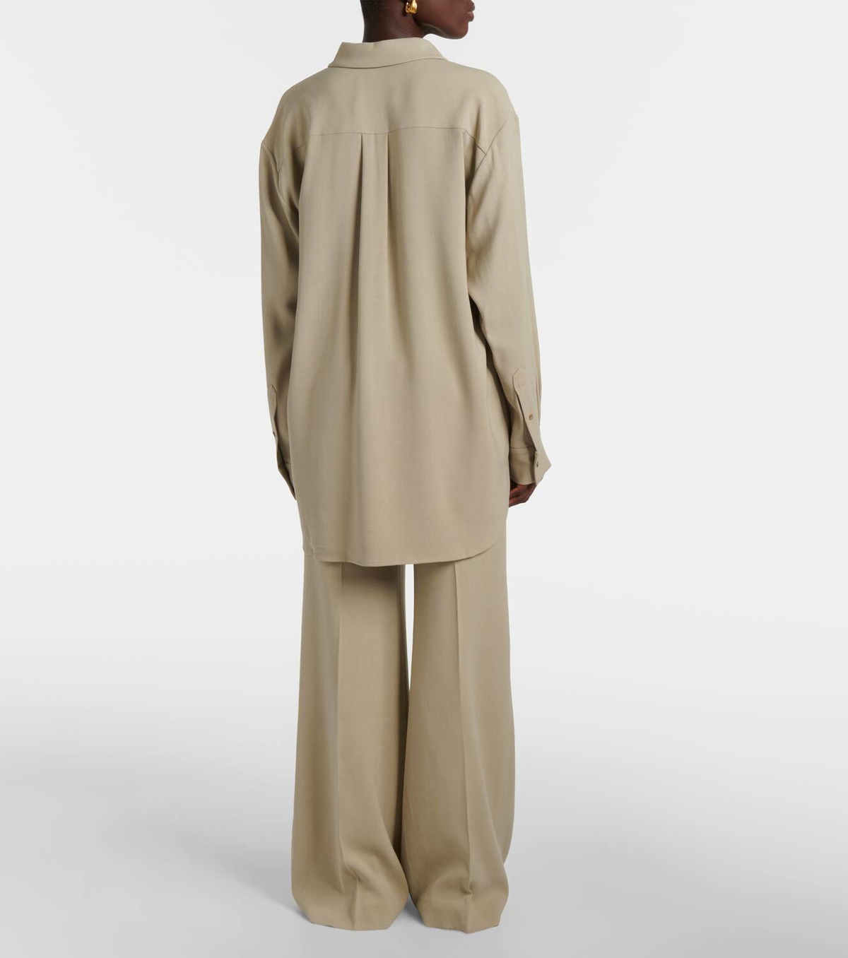 Tove Rumer wool-blend shirt
