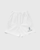 Sporty & Rich Vendome Gym Short White - Mens - Sport & Team Shorts