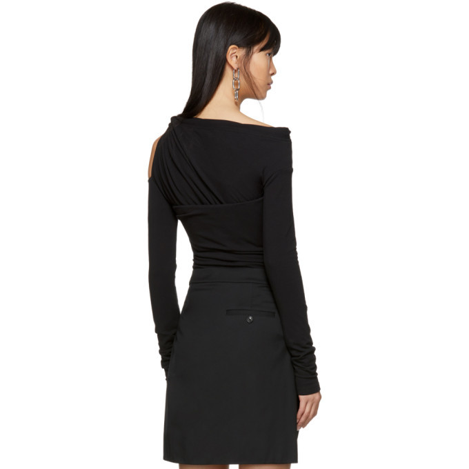 alexander wang twisted t shirt bustier dress
