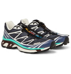 Salomon - XT-6 ADV Mesh and Rubber Running Sneakers - Blue