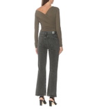 Goldsign The Comfort high-rise bootcut jeans