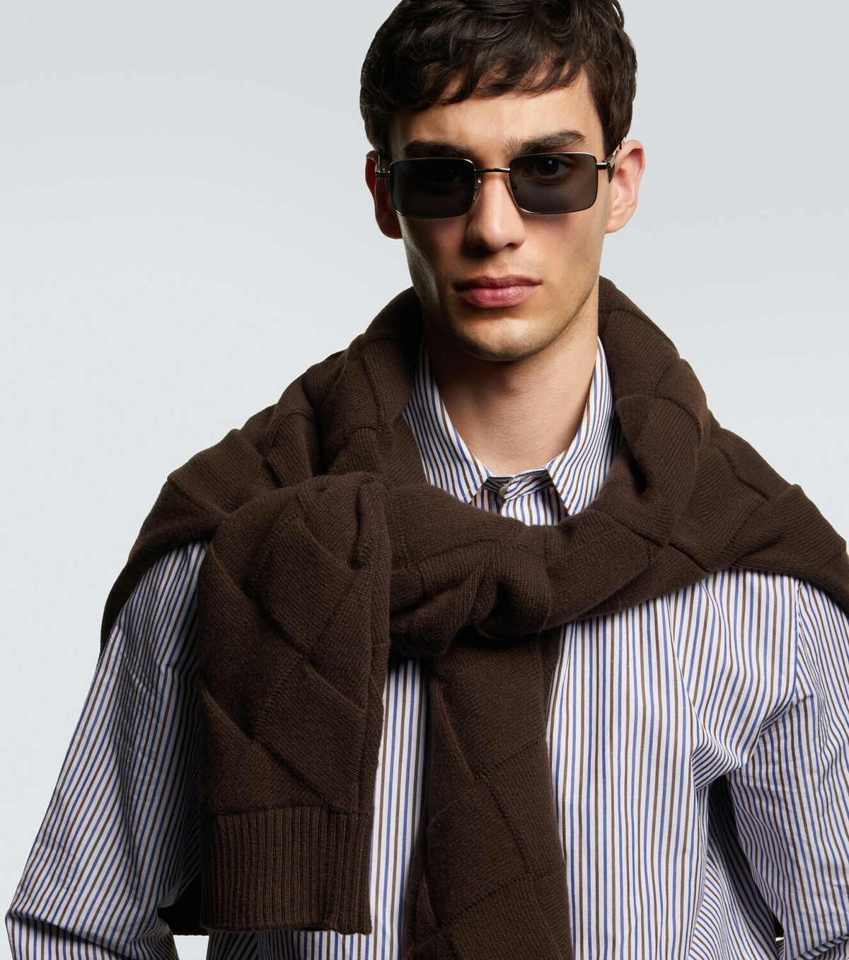 Bottega Veneta Classic rectangular sunglasses