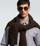 Bottega Veneta Classic rectangular sunglasses