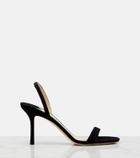 Jimmy Choo Jenn suede slingback sandals