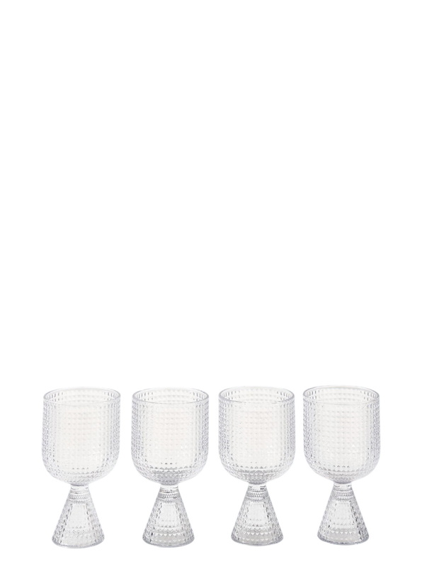 Photo: POLSPOTTEN Set Of Four Rooftop Wine Glasses
