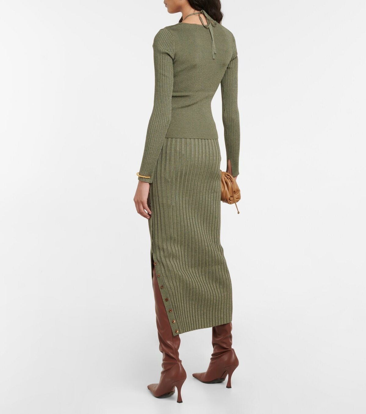 Simkhai - Alexia ribbed-knit top