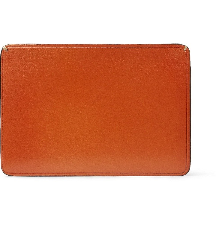 Photo: Il Bussetto - Polished-Leather Cardholder - Orange
