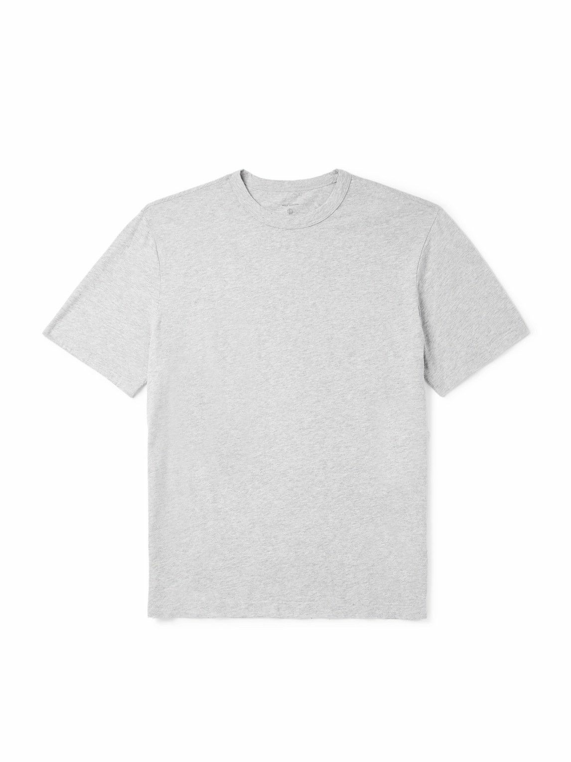 Officine Générale - Organic Cotton-Jersey T-Shirt - Gray
