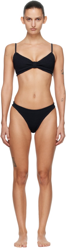 Photo: Hunza G Black Alicia Bikini
