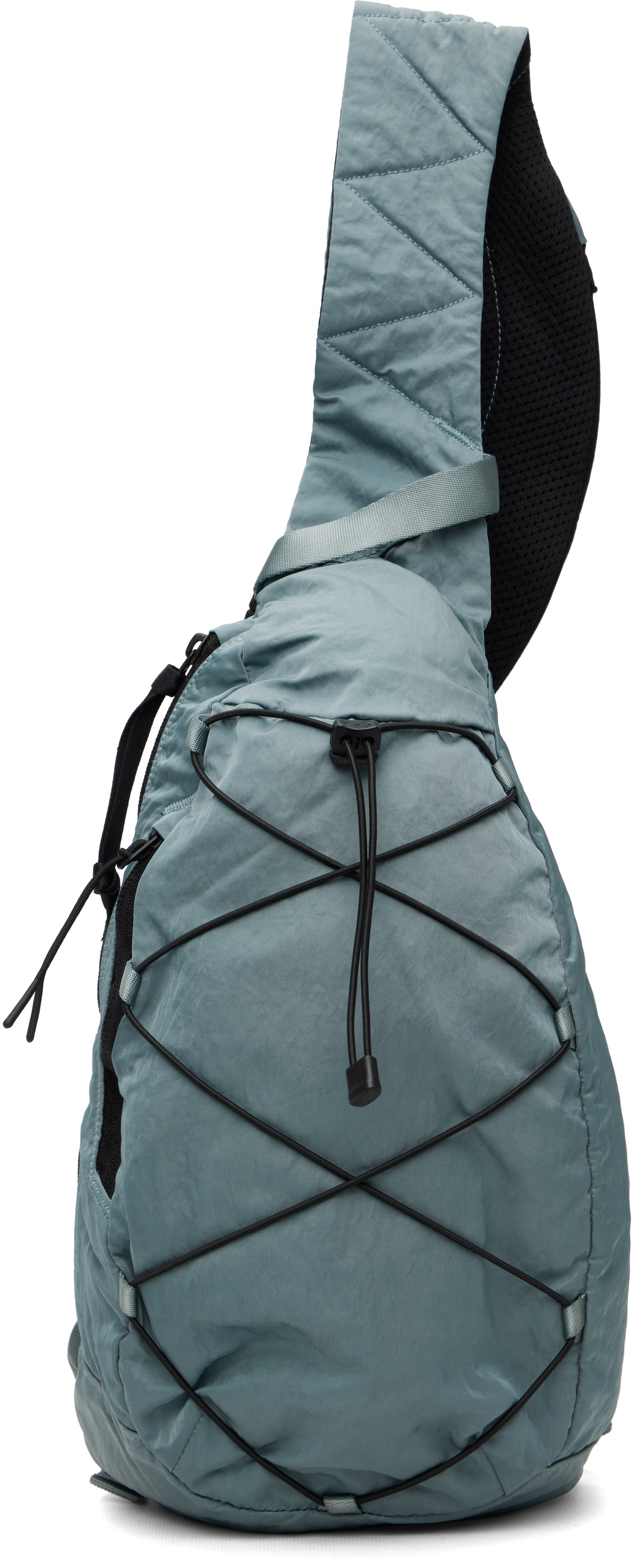 バッグ C.P company NYLON B CROSSBODY BACKPACK C.P. Company: Blue Nylon B Crossbody Backpack | SSENSE