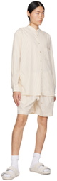 Tekla Off-White Birkenstock Edition Uji Shearling Sandals