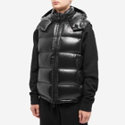 Moncler Men's Bormes Padded Gilet in Black