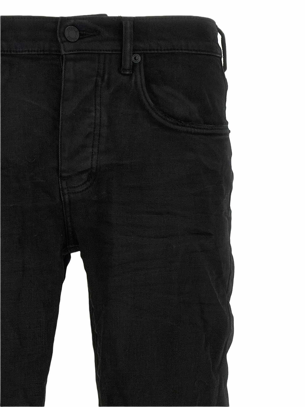 Purple Brand resin Flare Jeans